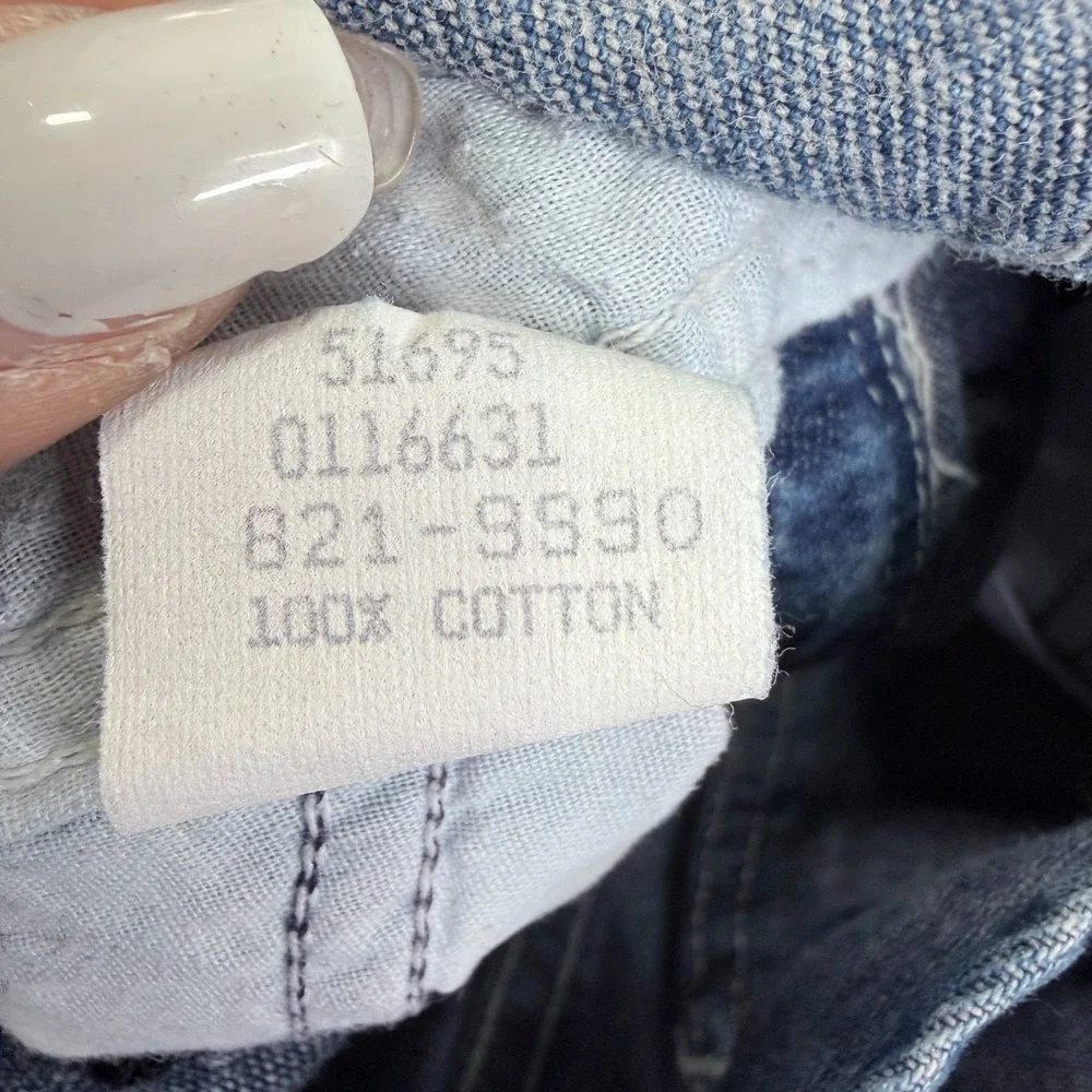 Vintage OshKosh B'Gosh 4T Denim Bib Overalls
